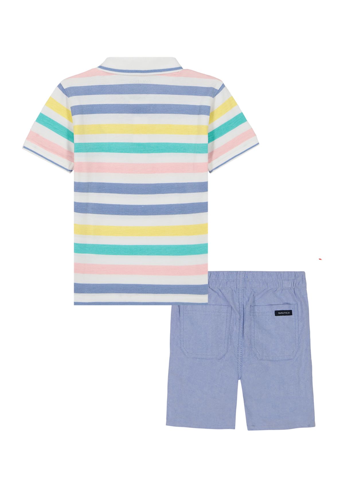 Toddler Boys Polo Shirt and Shorts Set
