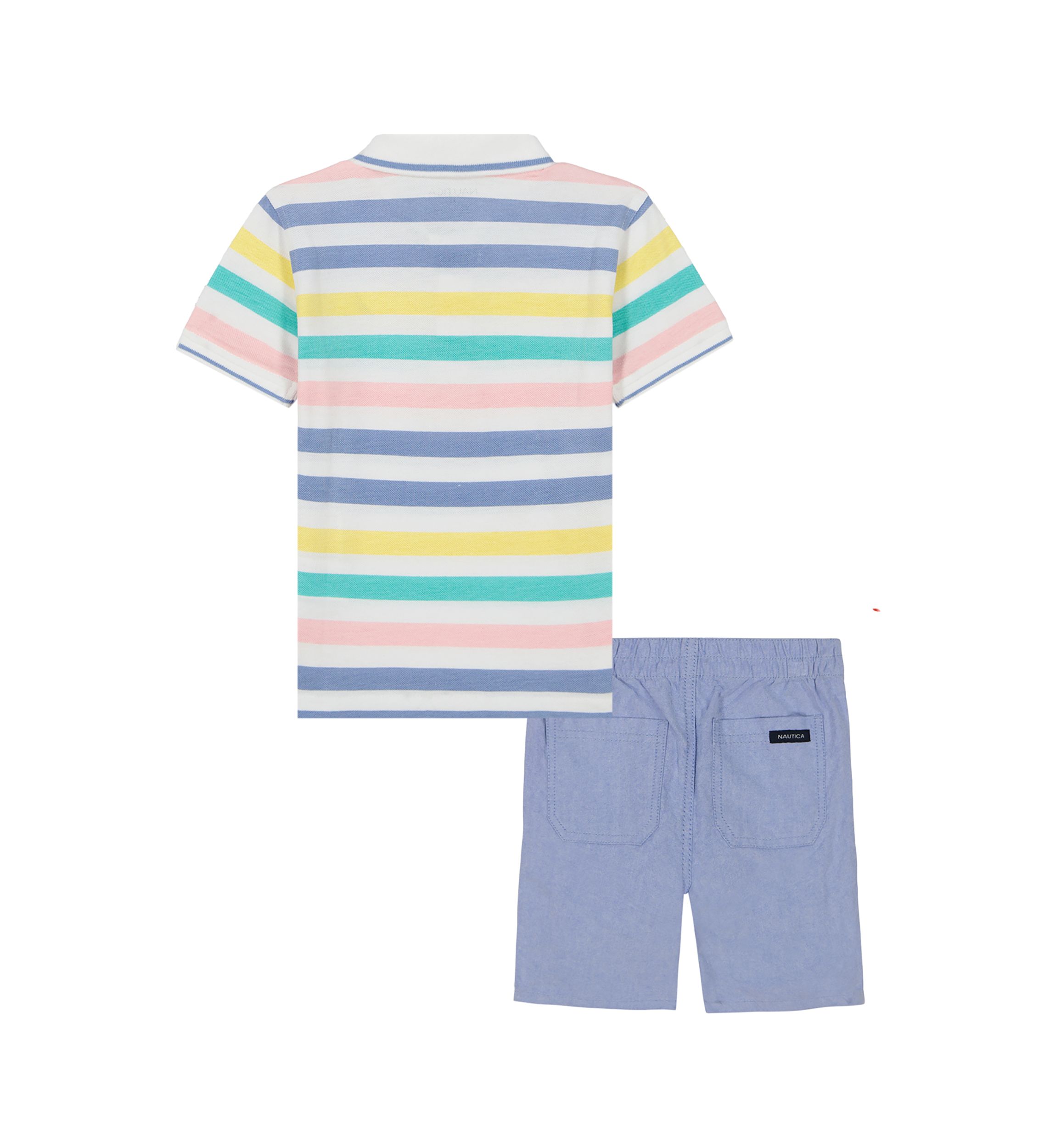 Toddler Boys Polo Shirt and Shorts Set