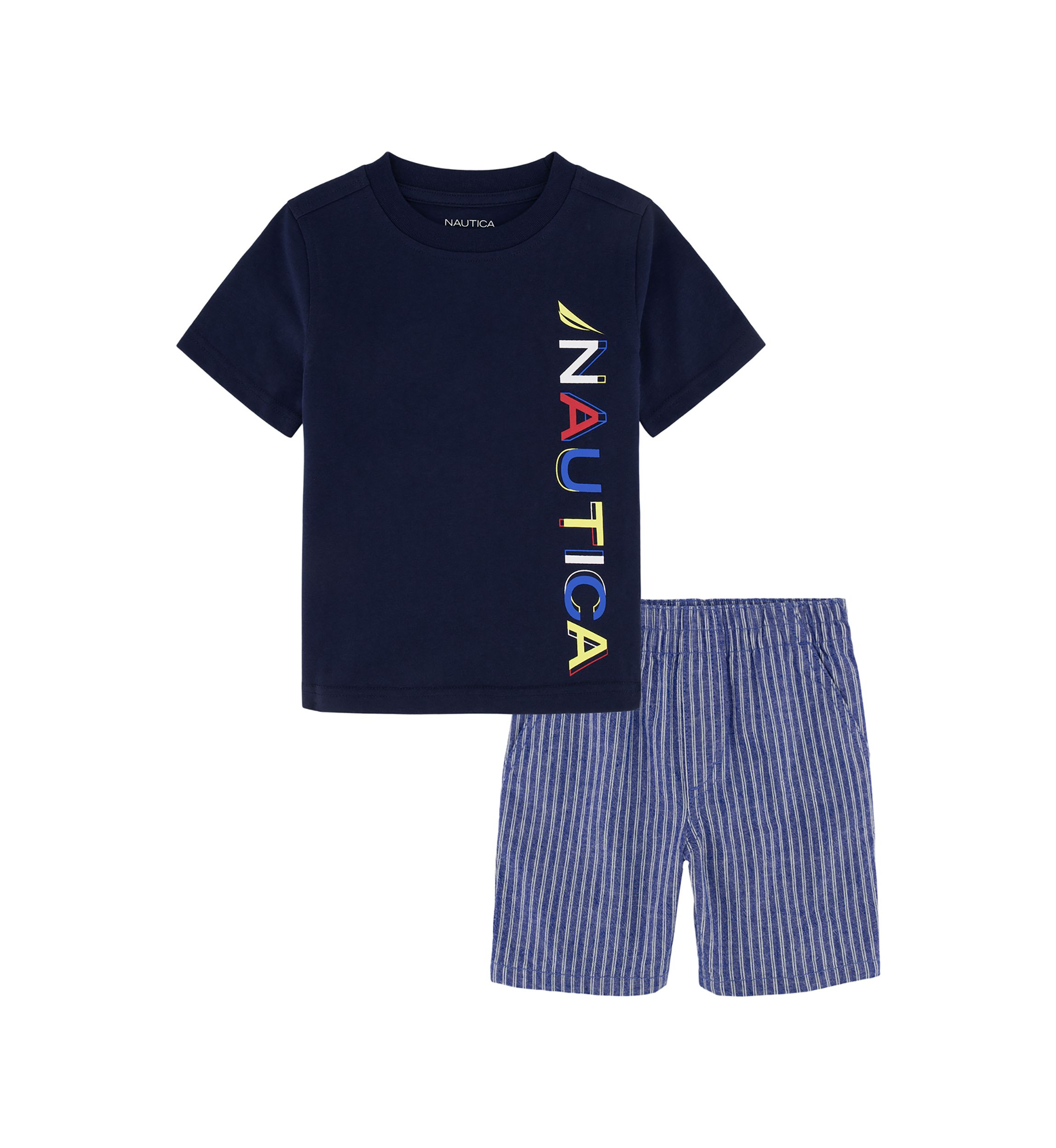 Toddler Boys Graphic T-Shirt and Shorts Set