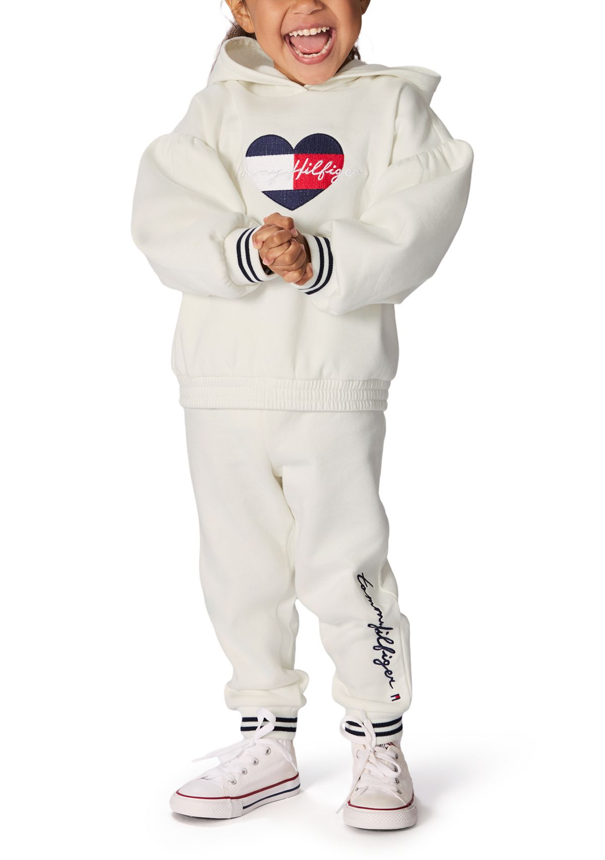 Toddler Girls 2-Piece Hoodie and Jogger Set