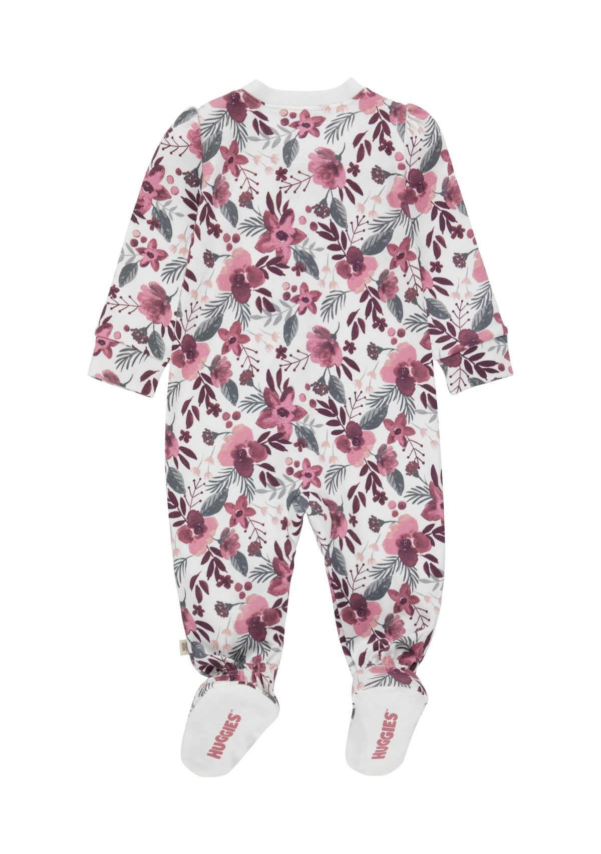 Baby Girls Printed Snap Coverall 