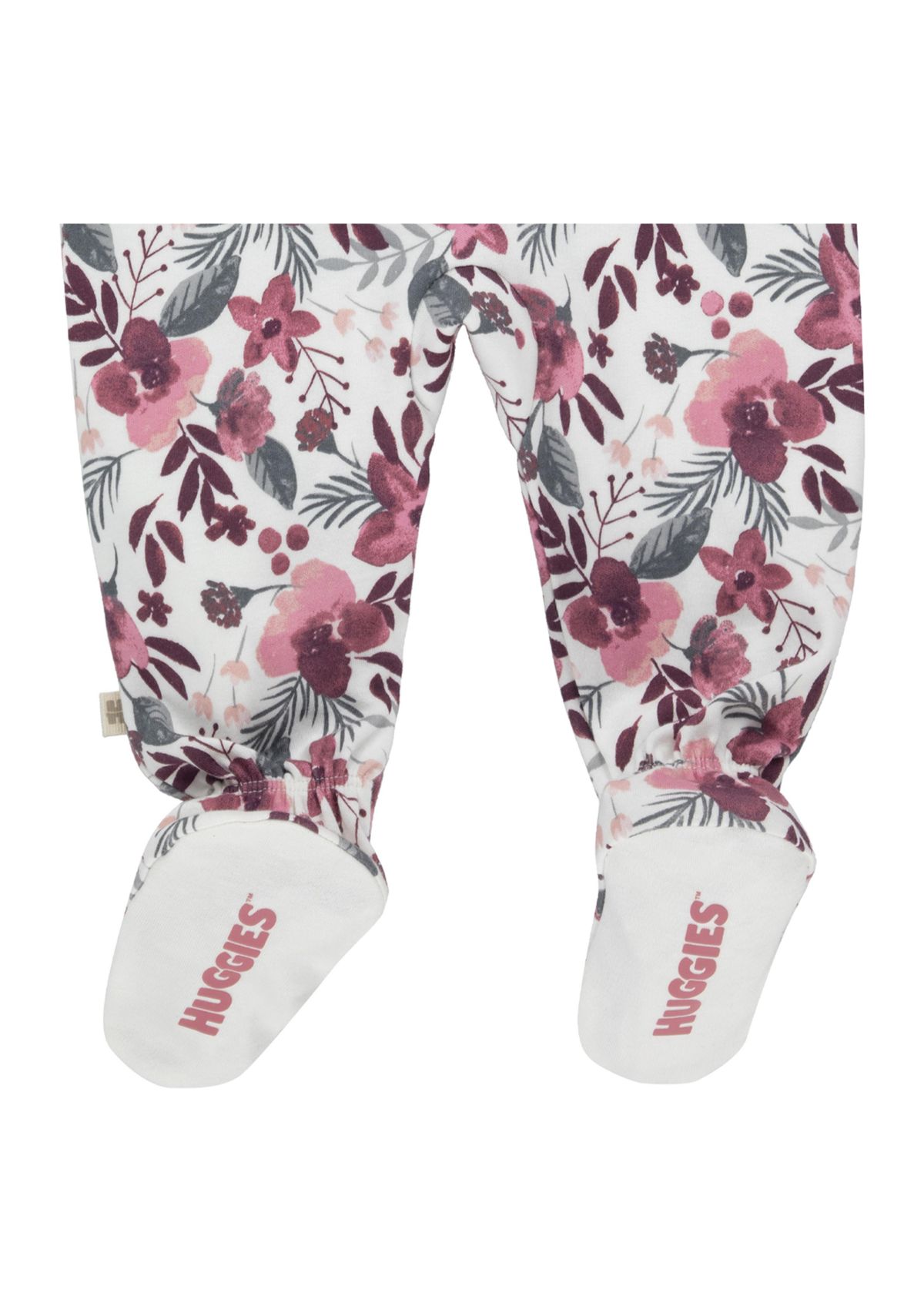 Baby Girls Printed Snap Coverall 