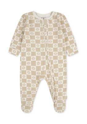 Huggies Baby Girls Floral Footed Coverall, 3 Months