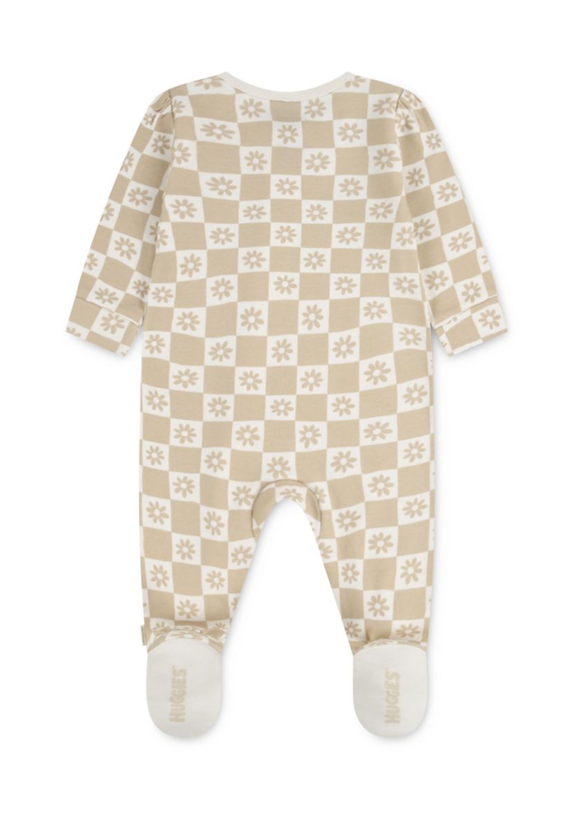 Baby Girls Floral Footed Coverall 