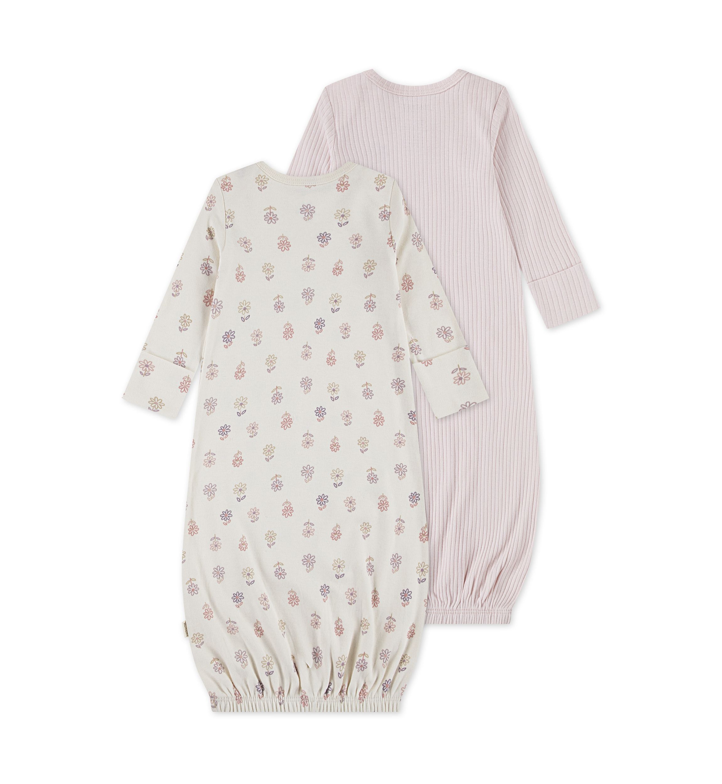 Baby Girls Nightgowns - 2-Pack 