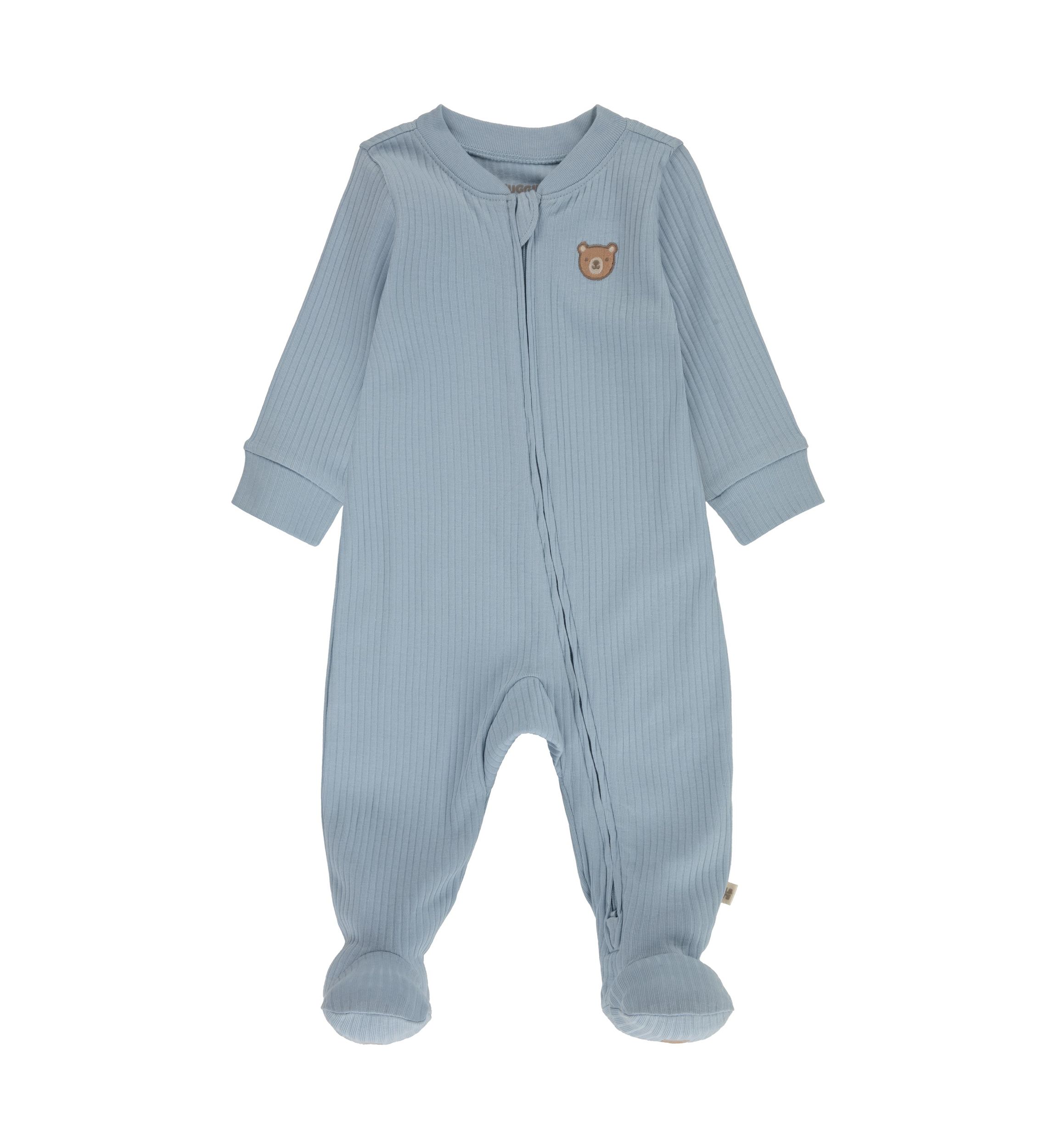 Baby Boys Zippered Coverall 