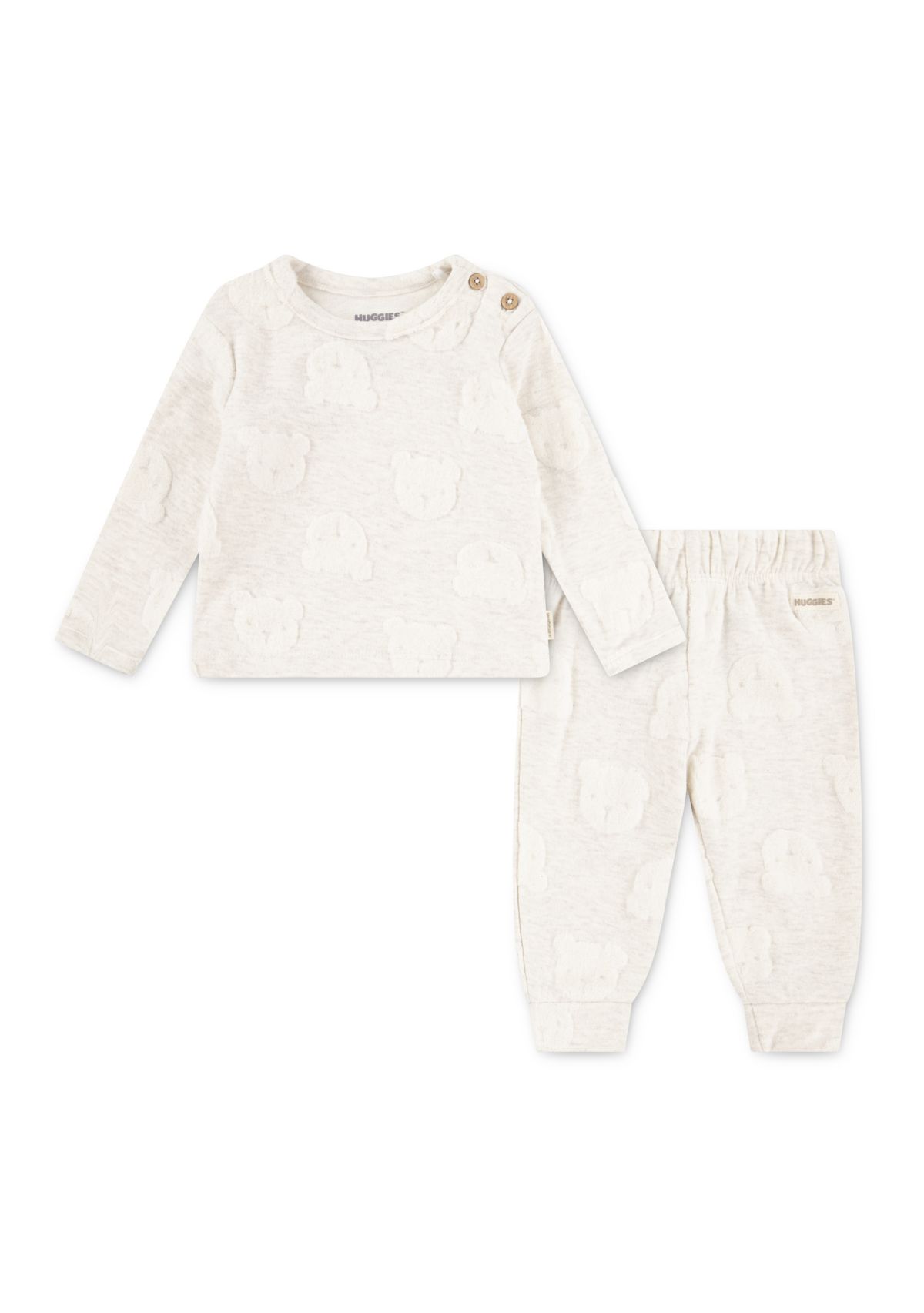 Baby Boys Organic Cotton Bear Set 