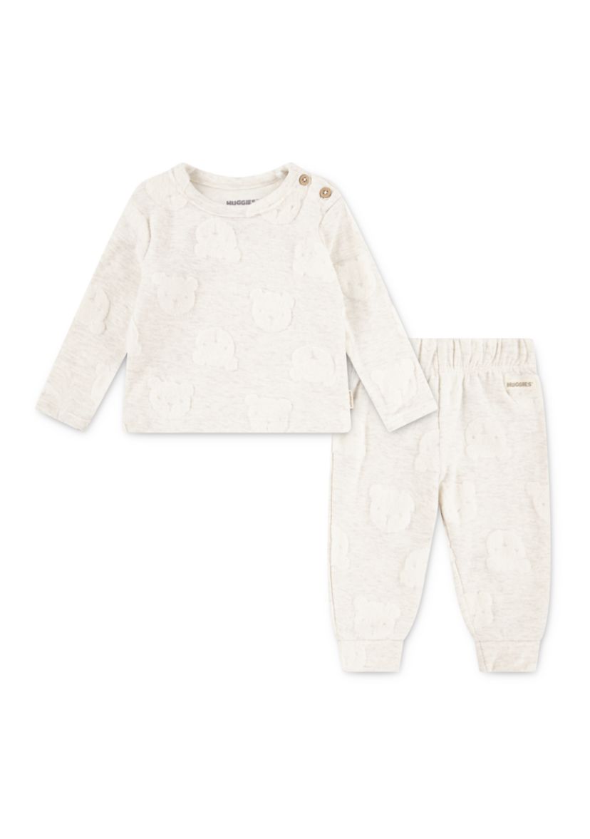 Baby Boys Organic Cotton Bear Set 