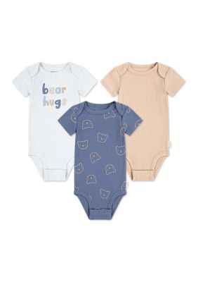 Huggies Baby Boys Printed Bodysuits - 3-Pack