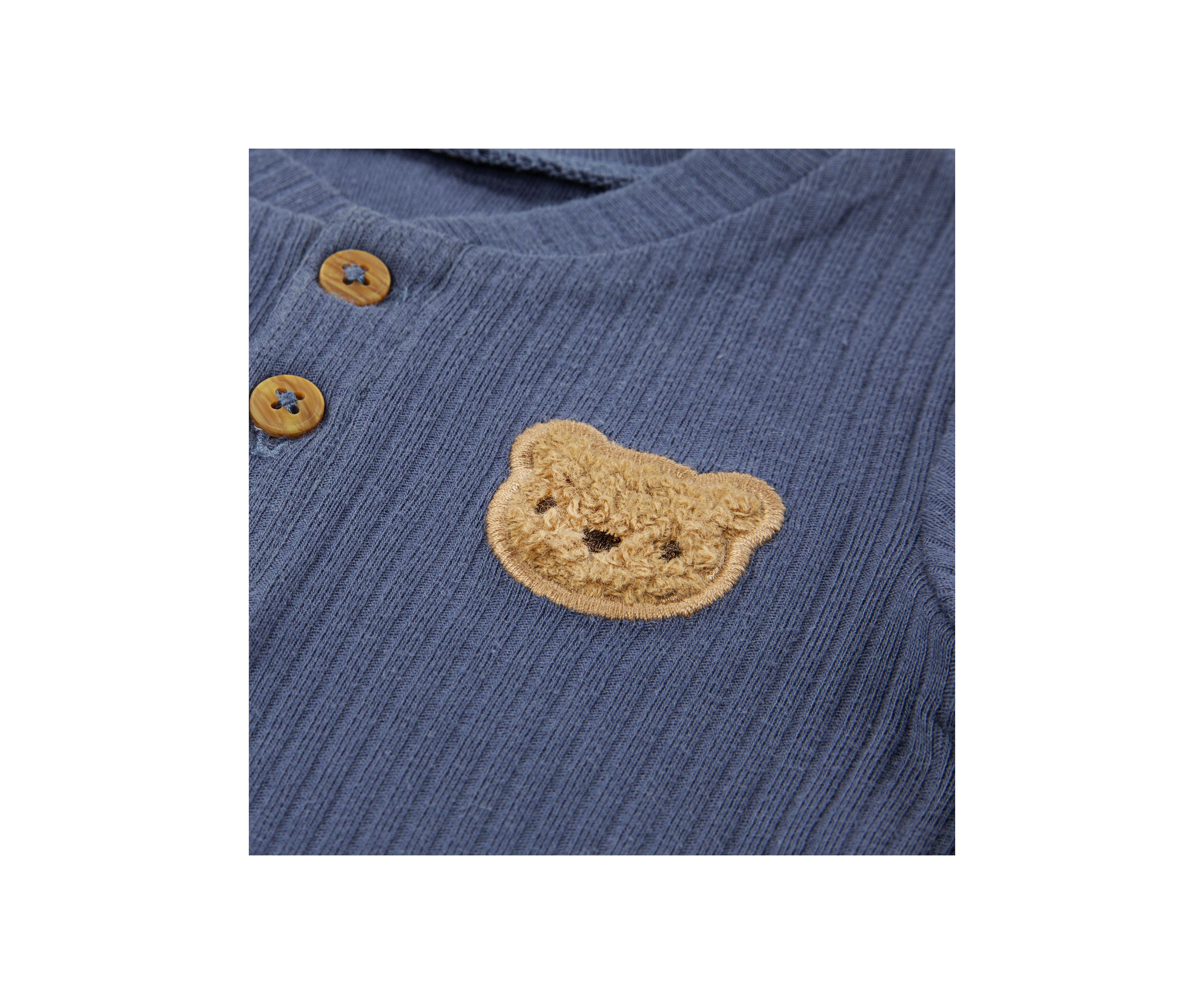 Baby Boys Long Sleeve RIbbed Bodysuits - 2-Pack 