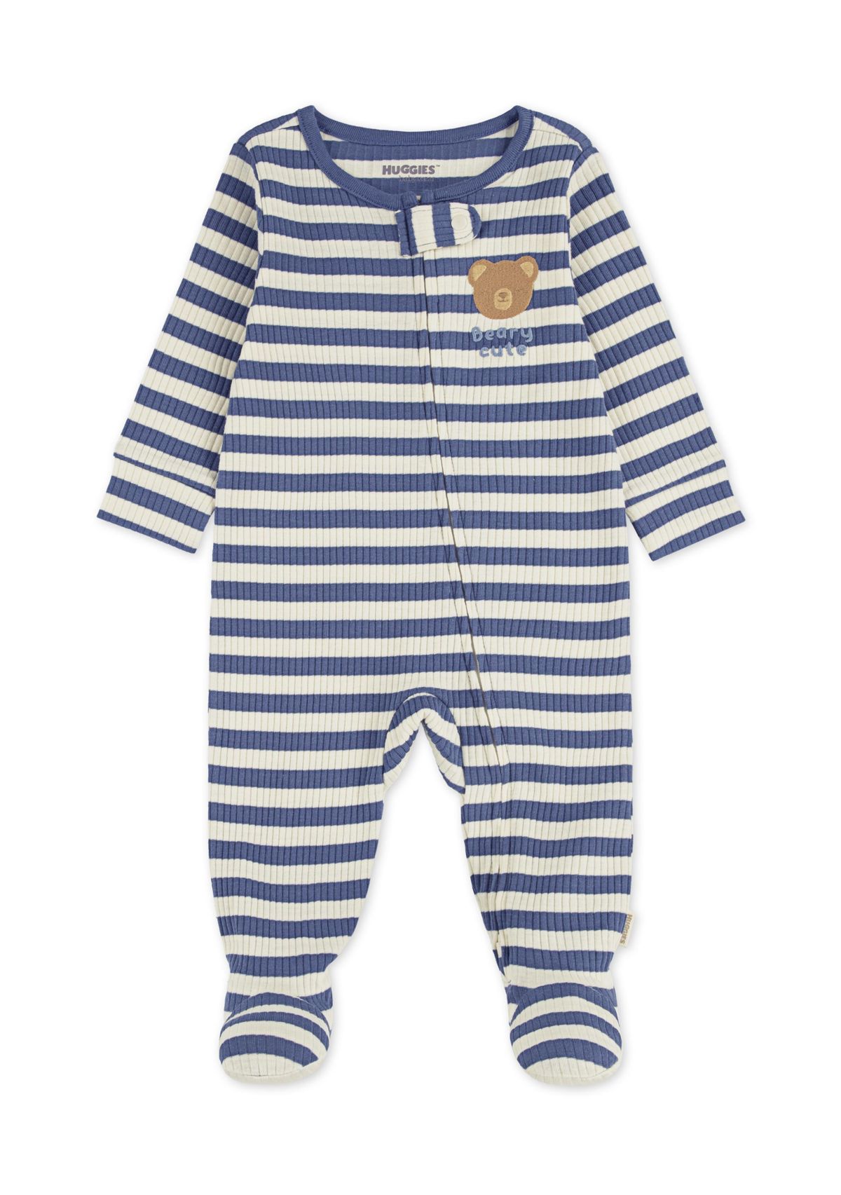 Baby Boys Striped Footie 
