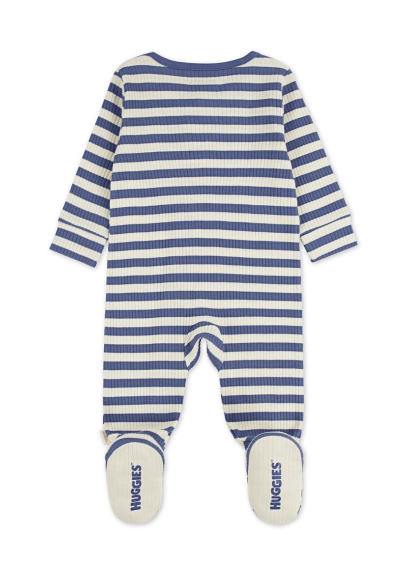 Baby Boys Striped Footie 