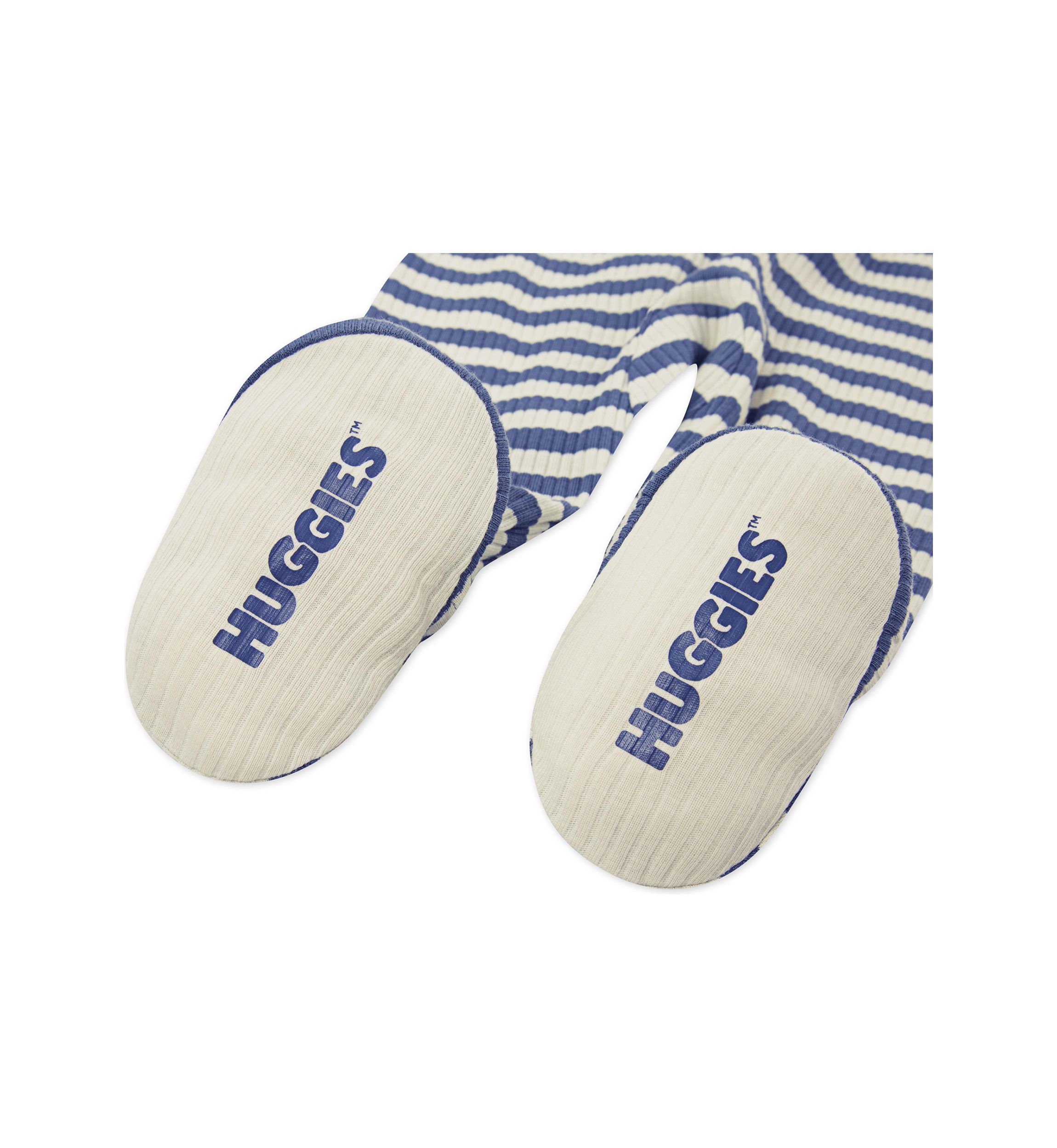 Baby Boys Striped Footie 
