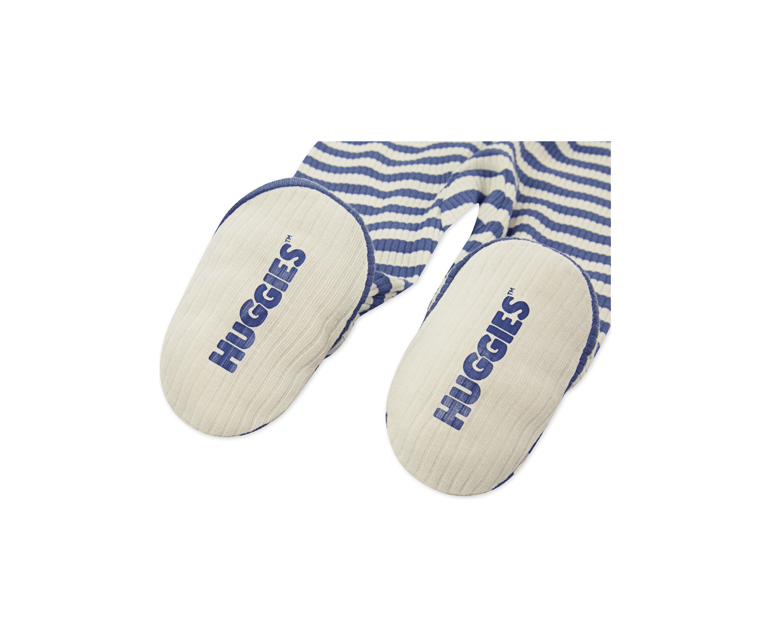 Baby Boys Striped Footie 