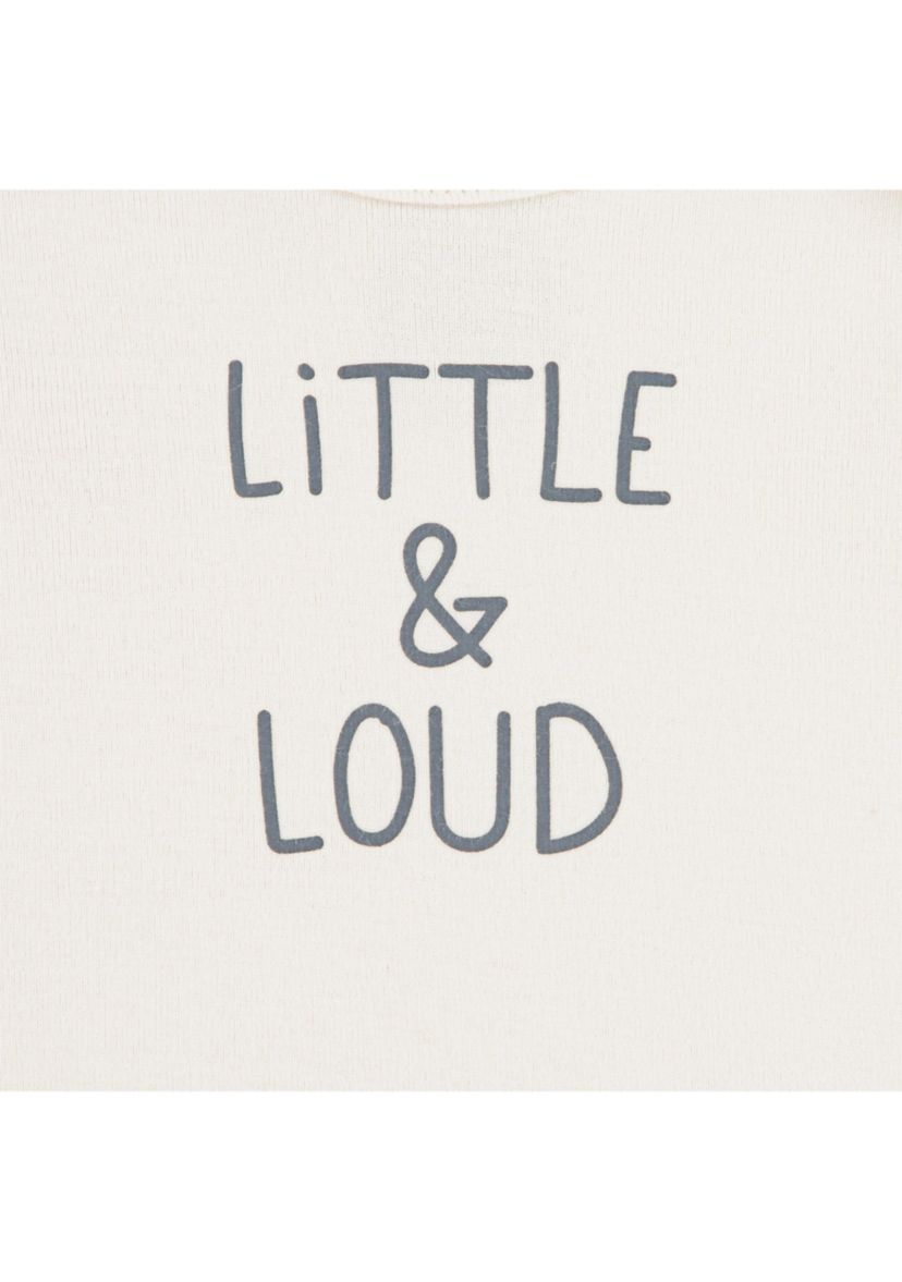 Baby Neutral Short Sleeve Graphic Bodysuits - Set of 3
