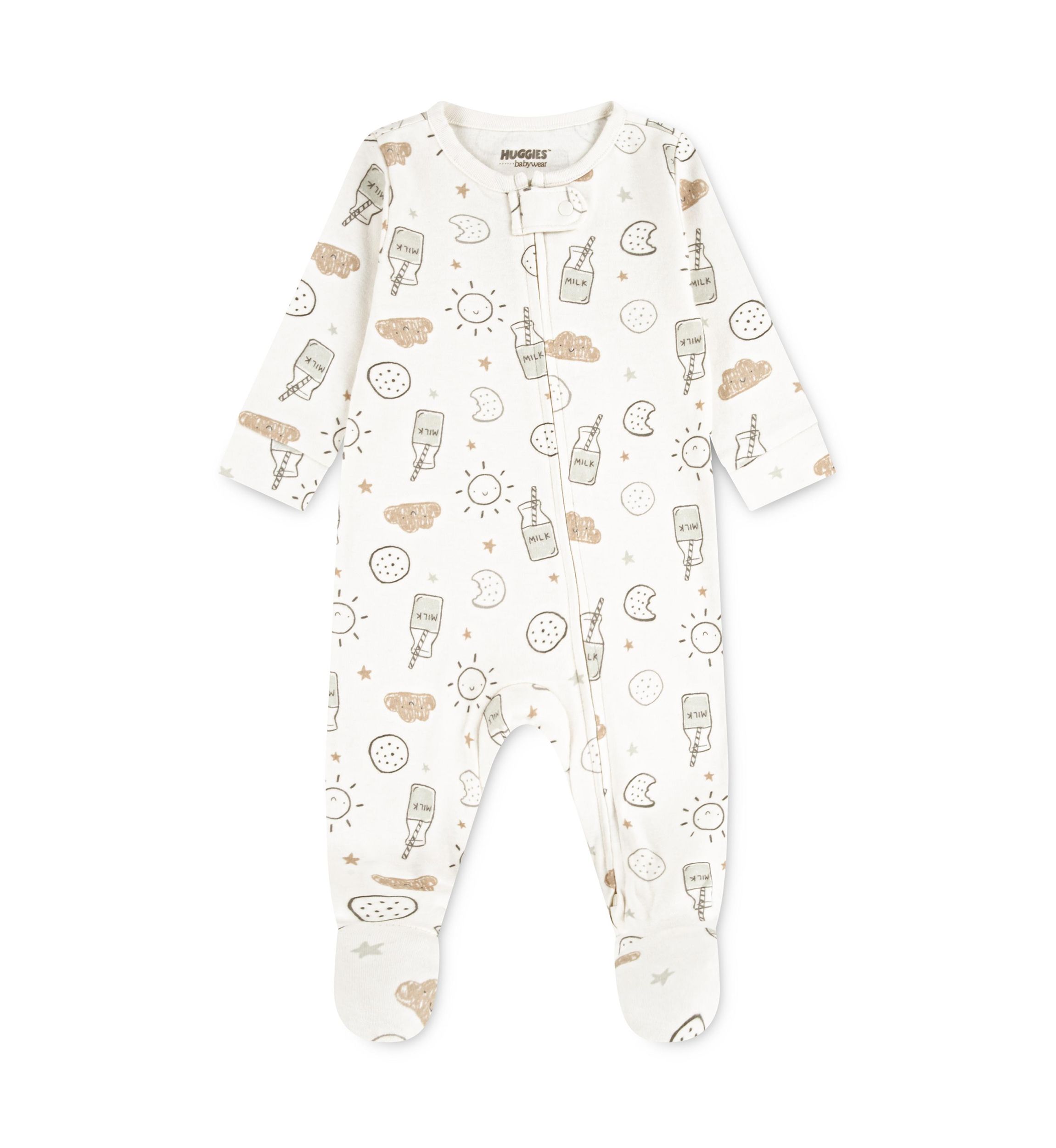 Baby Boys Printed Footie