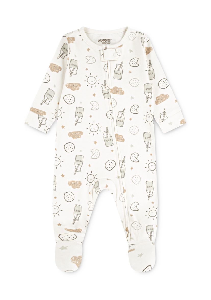 Baby Boys Printed Footie