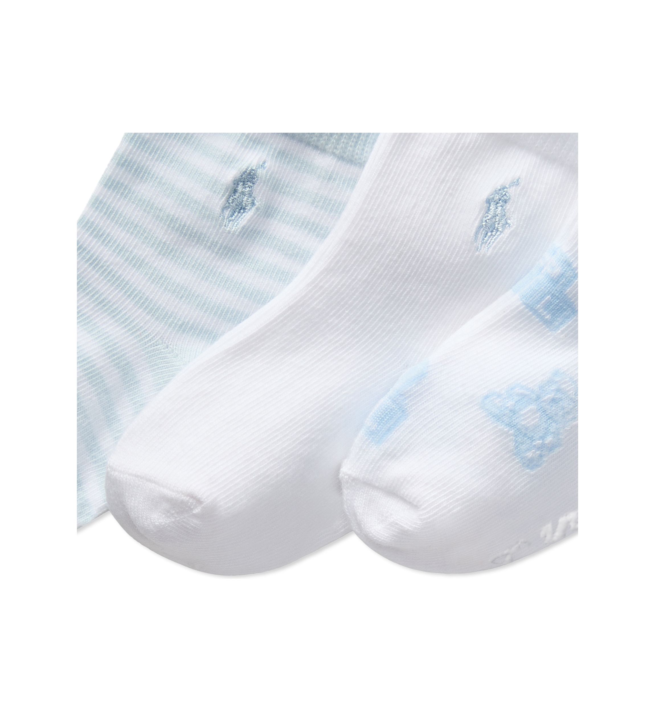 Baby Boys Essential Tossed Bear Socks - 3 Pack