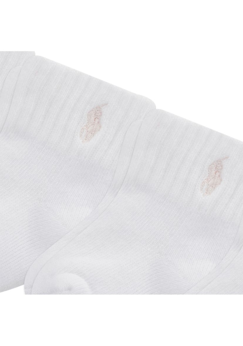 Baby Girls Sport Quarter Socks - 6 Pack