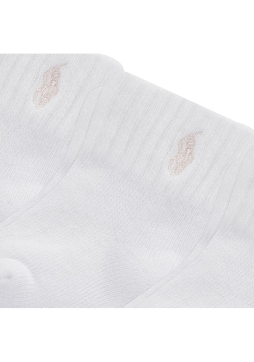 Polo Baby Girls Sports Quarter Socks - 6 Pack