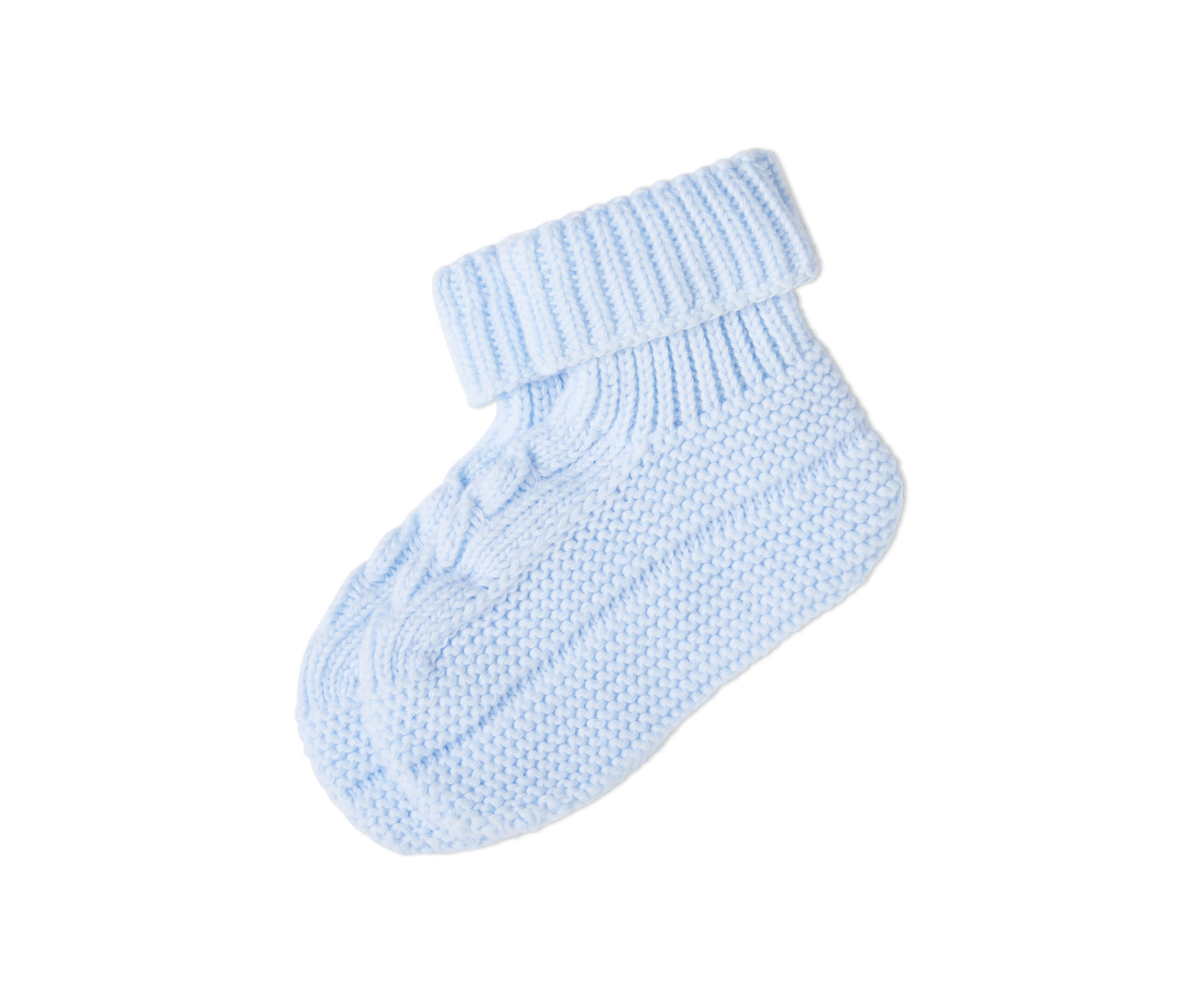 Baby Girls Cable knit Booties