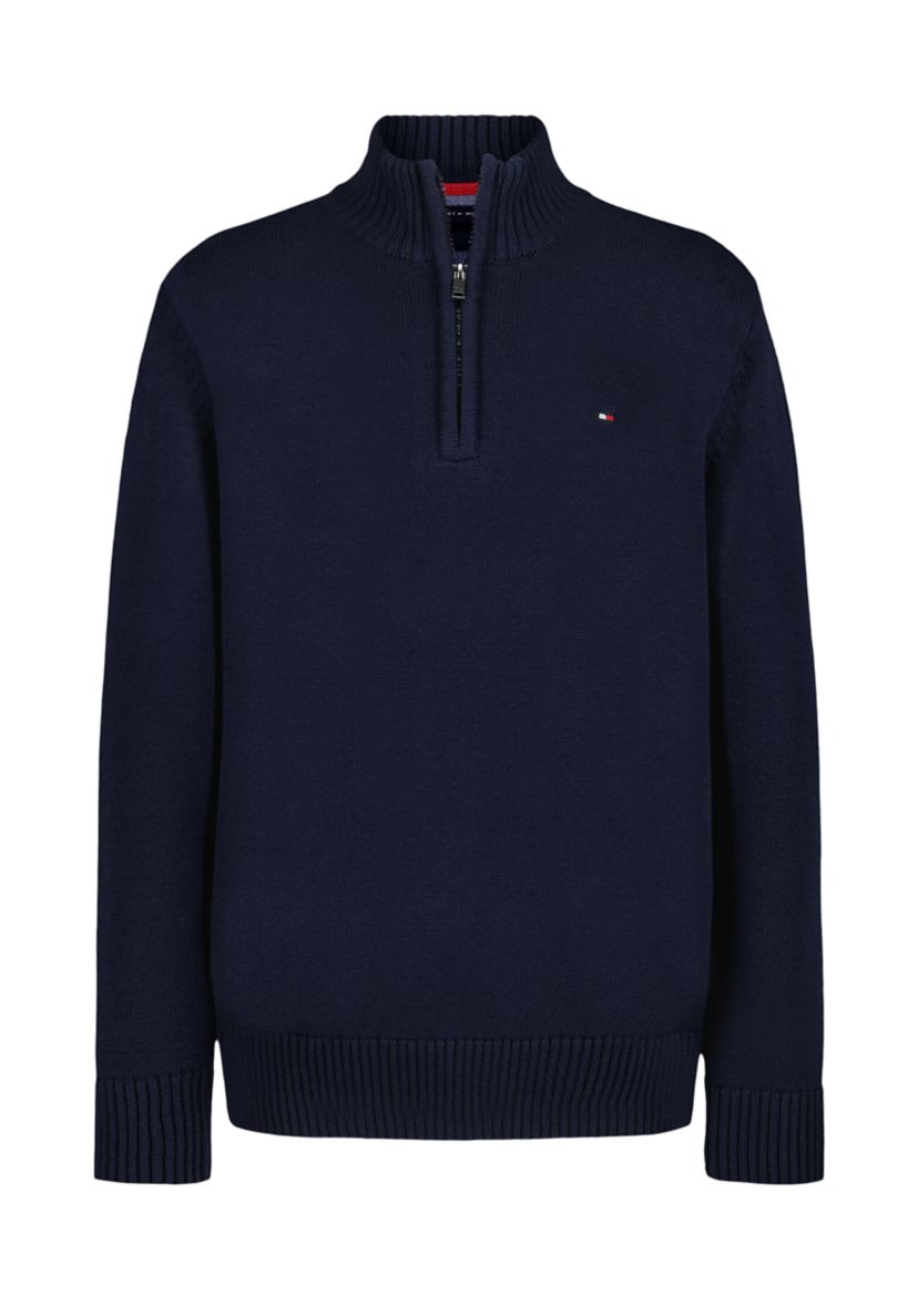 Toddler Boys 1/4 Zip Promo Sweater