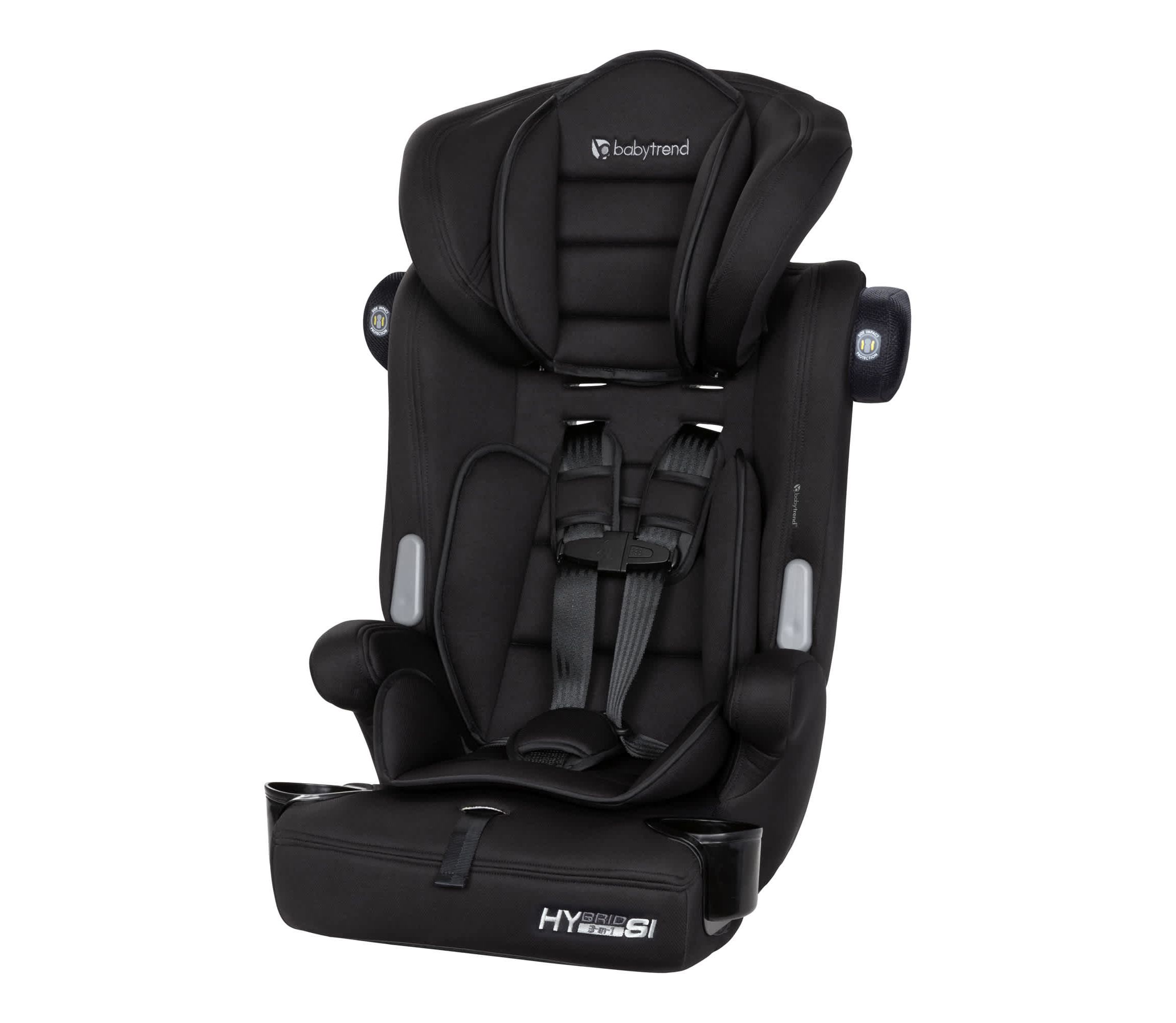 Hybrid SI 3-in-1 Combination Booster Car Seat with Side Impact Protection - Hoboken Black