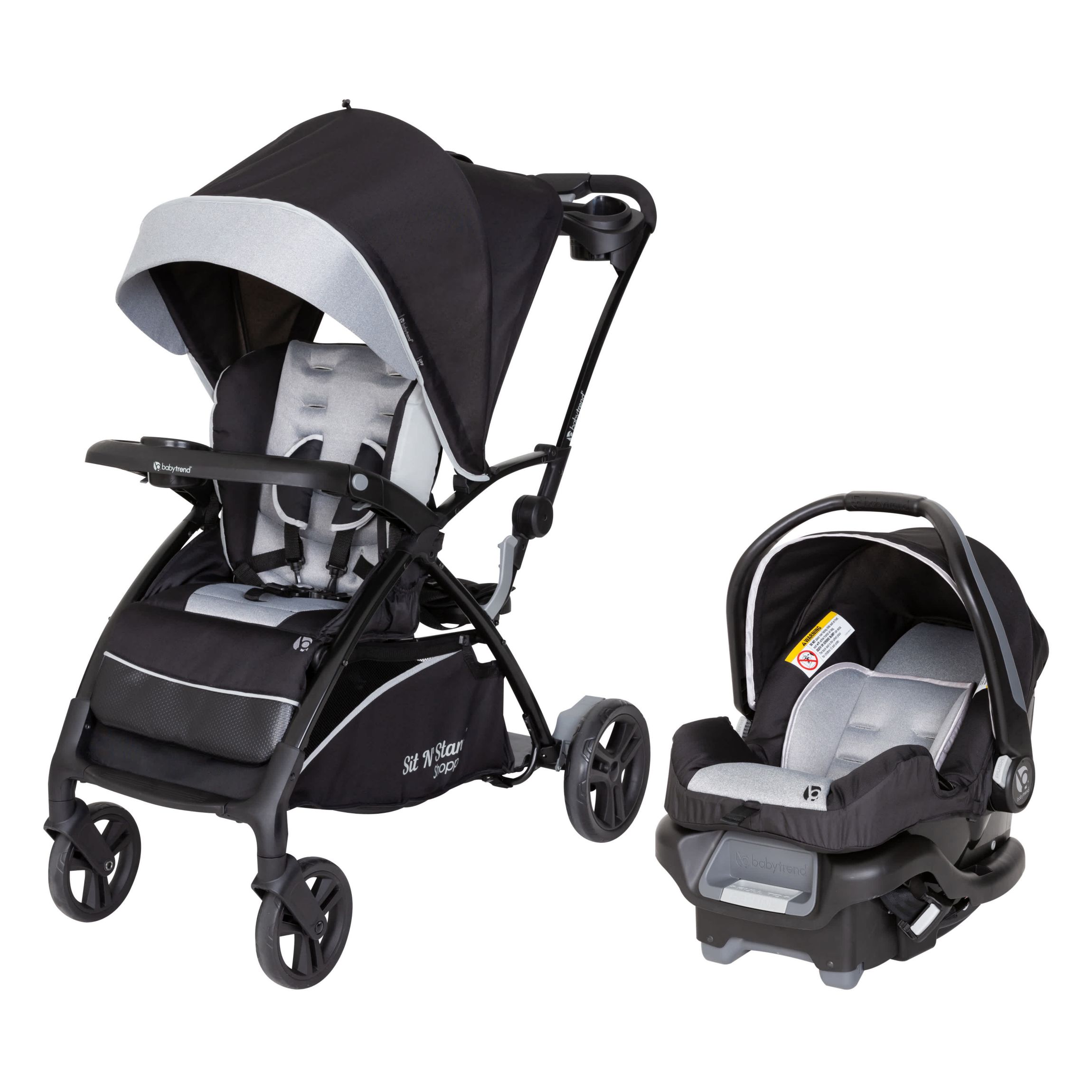 Sit N Stand® 5-in-1 Shopper Travel System - Moondust