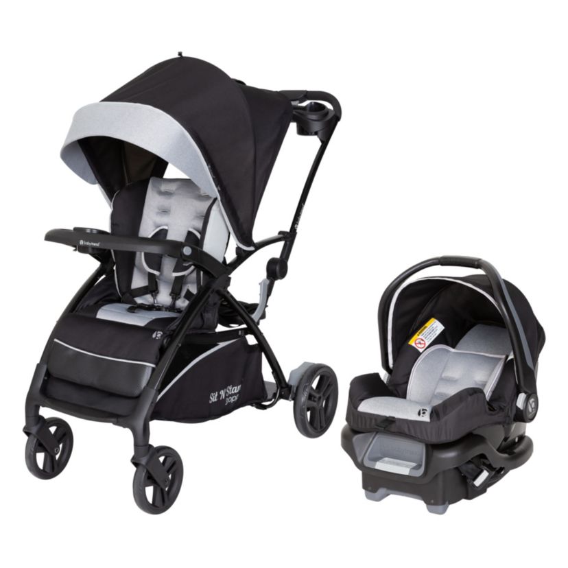 Sit N Stand® 5-in-1 Shopper Travel System - Moondust