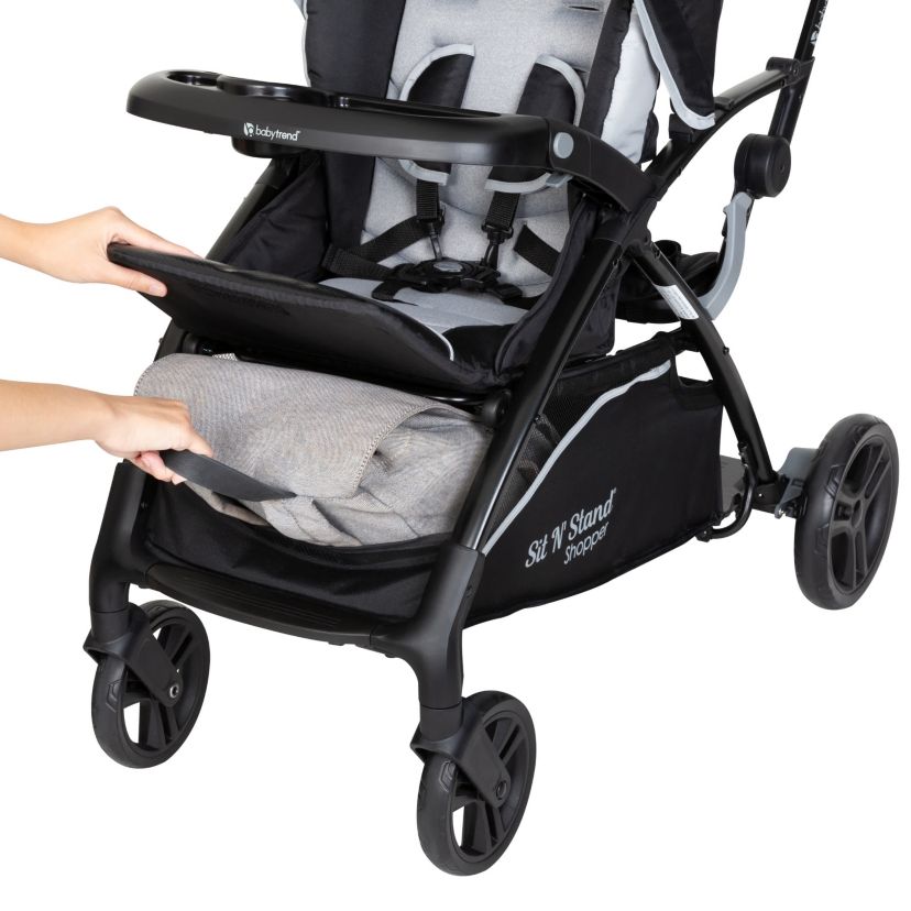 Sit N Stand® 5-in-1 Shopper Travel System - Moondust