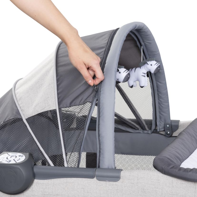 Baby Trend Deluxe II Nursery Center - Misty Grey