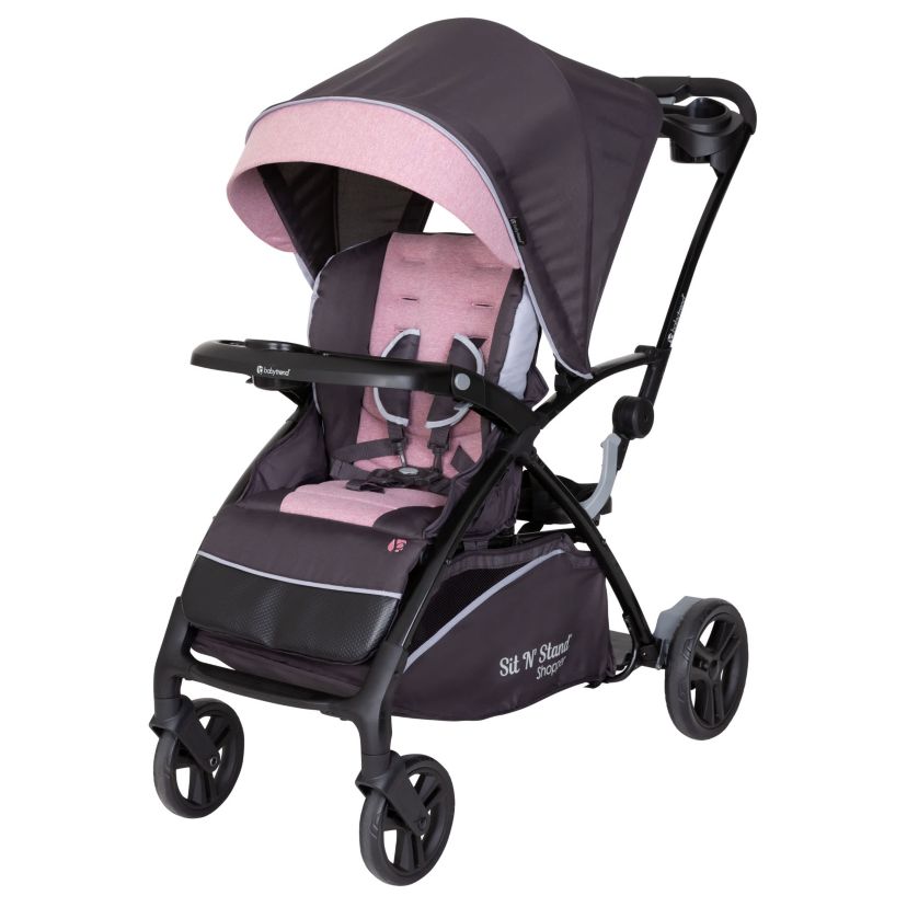 Sit N Stand® 5-In-1 Shopper Stroller - Cassis