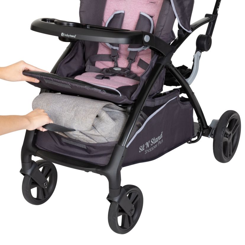 Sit N Stand® 5-In-1 Shopper Plus Stroller - Cassis
