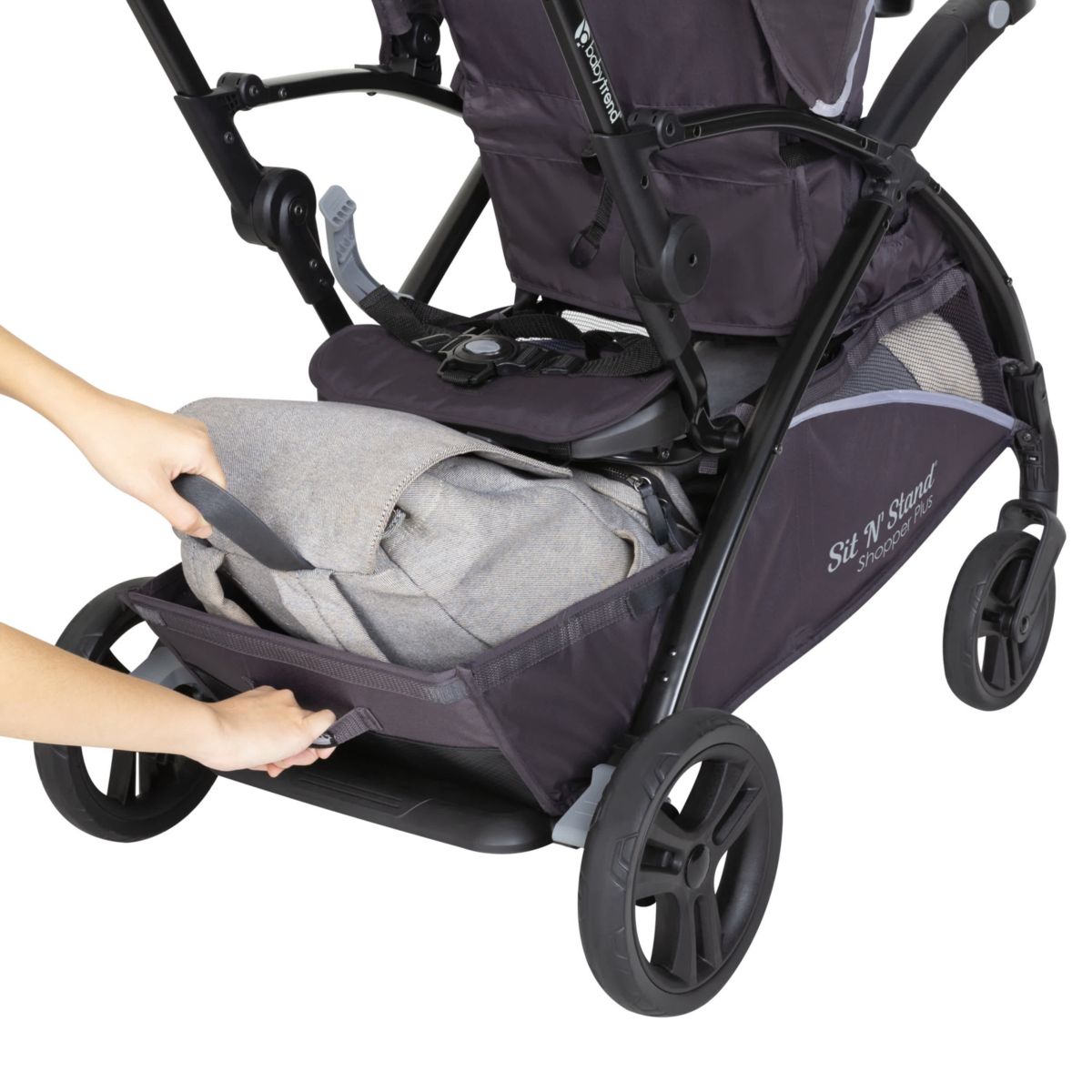 Sit N Stand® 5-In-1 Shopper Plus Stroller - Cassis