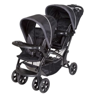 Baby Trend Kids Sit N Stand Double- Onyx