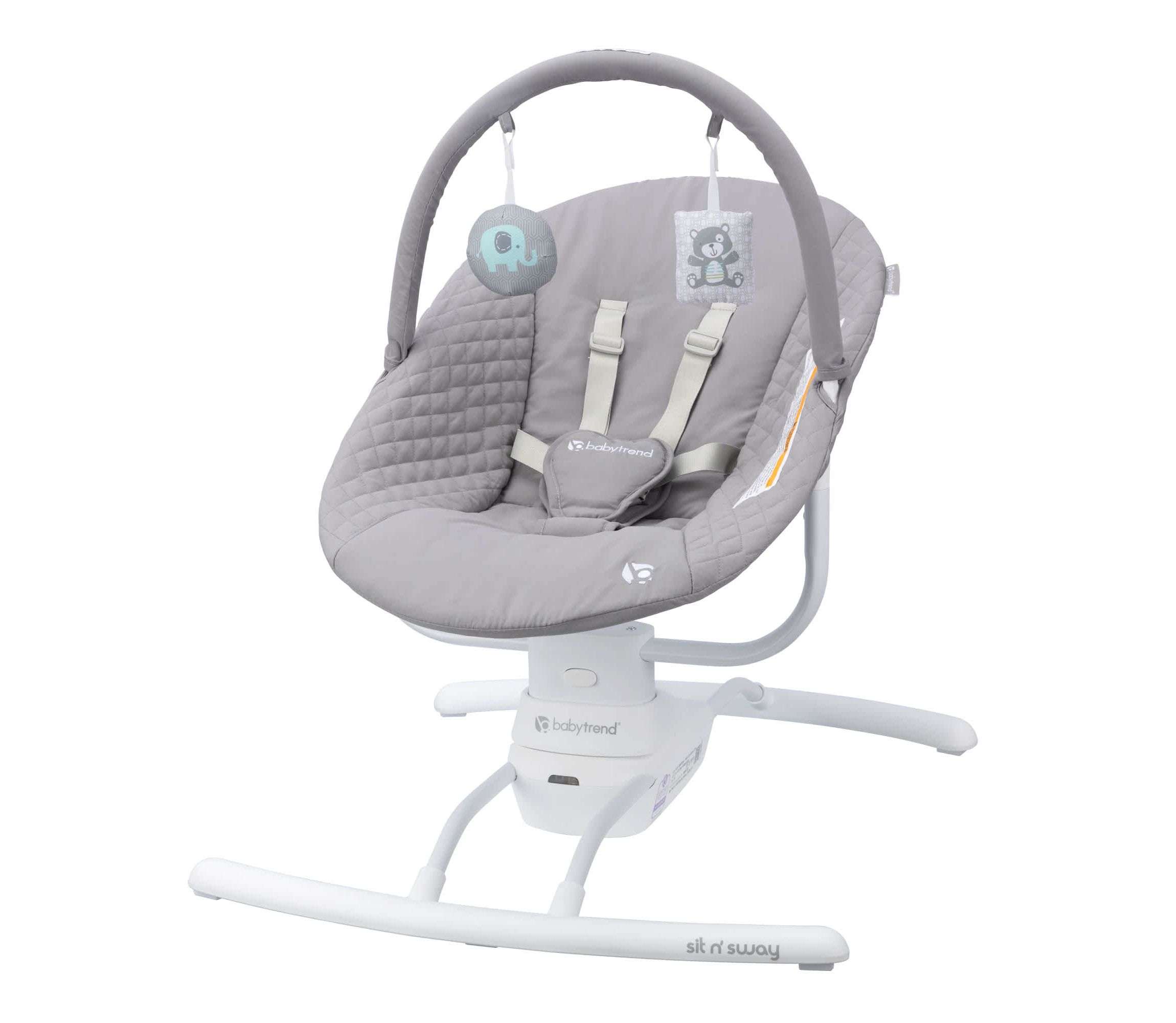 Sit N Sway Portable Swing - Dash Grey