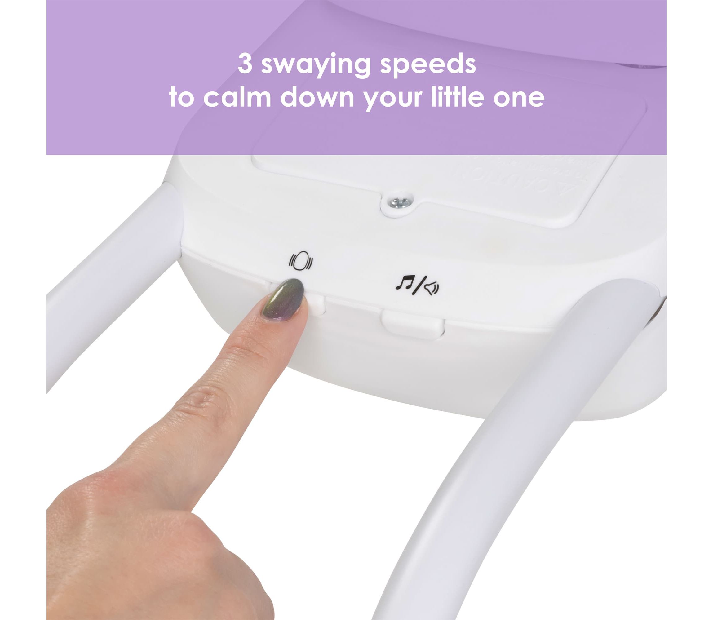 Sit N Sway Portable Swing - Dash Grey