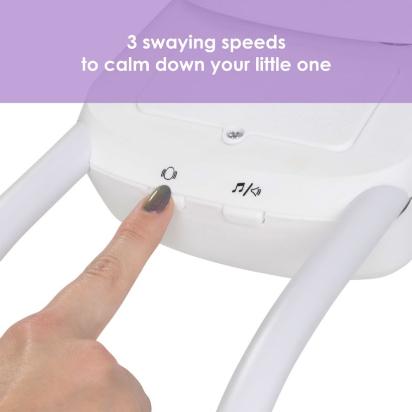 Sit N Sway Portable Swing - Dash Grey