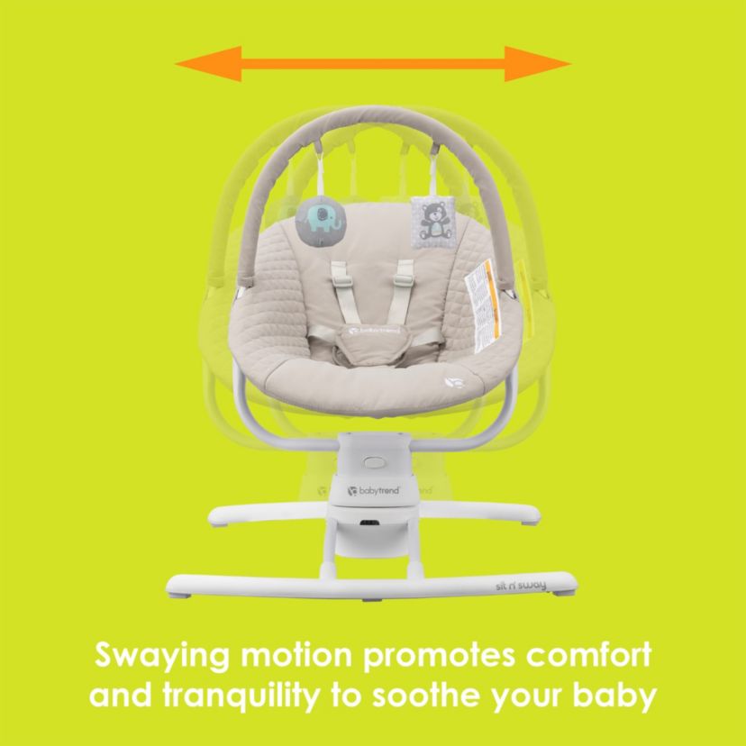 Sit N Sway Portable Swing - Dash Tan