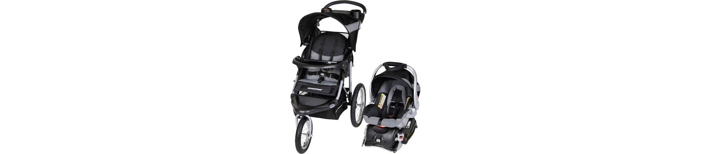 Baby Trend Expedition Jogger Travel System - Millennium White
