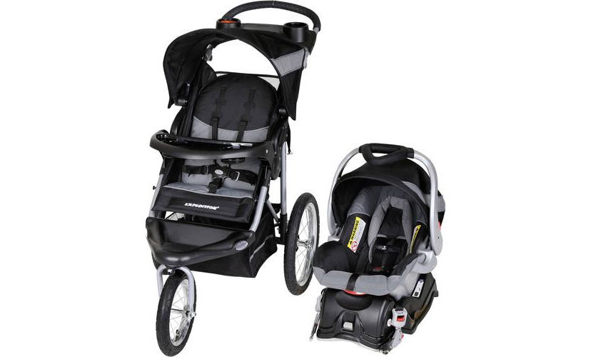 Baby Trend Expedition Jogger Travel System - Millennium White