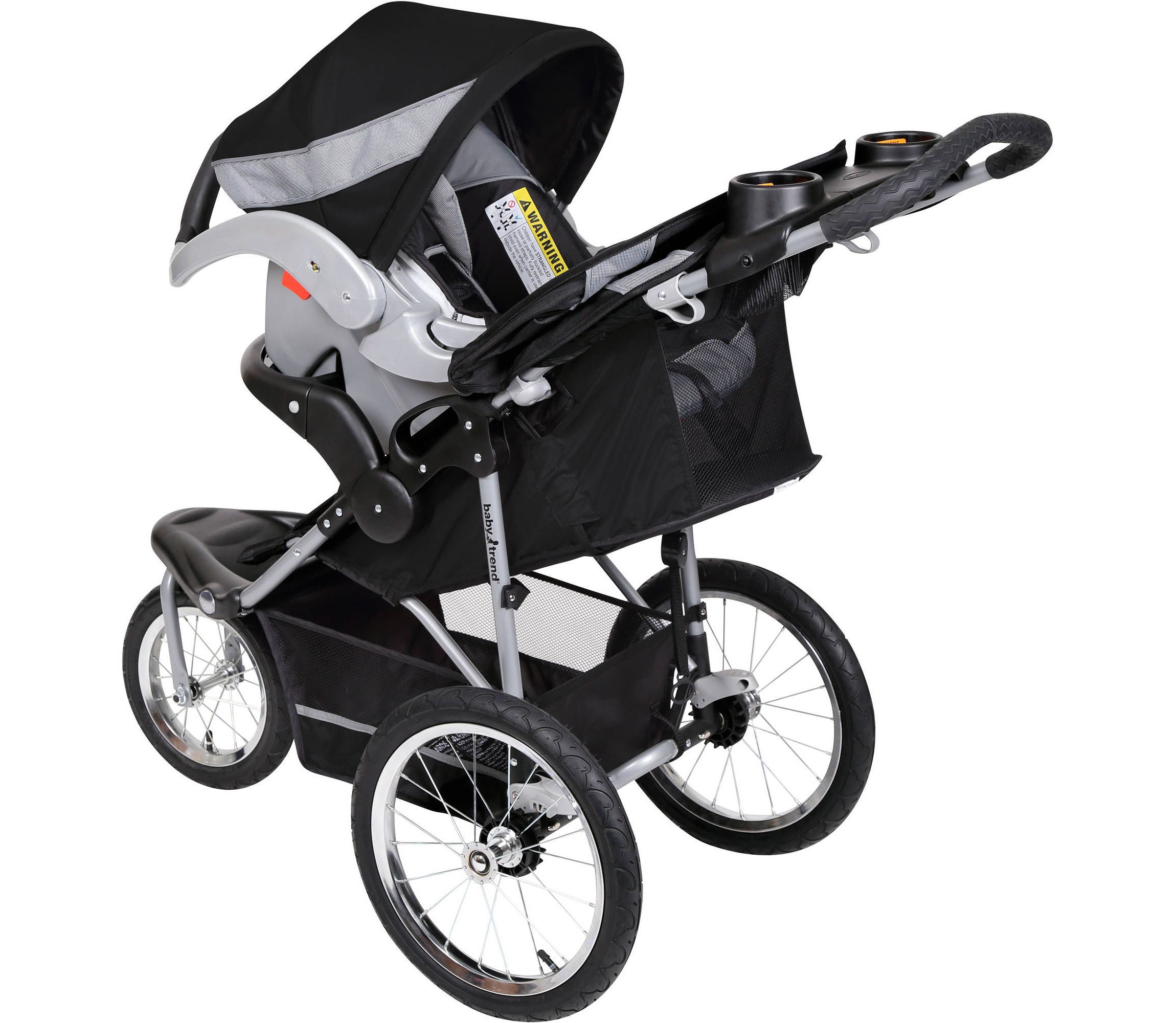 Baby Trend Expedition Jogger Travel System - Millennium White