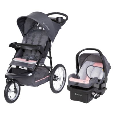 Baby Trend Kids Expedition Jogger Travel System-Dash Pink
