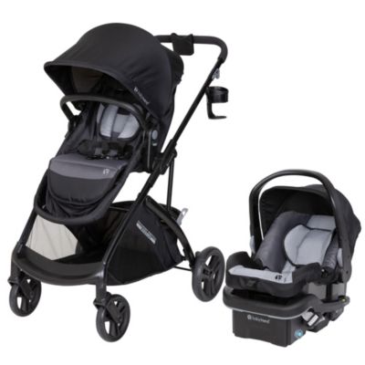 Baby Trend Kids Passport Switch 6-in-1 Modular Travel System with EZ-Lift PLUS Infant Car Seat - Dash Black