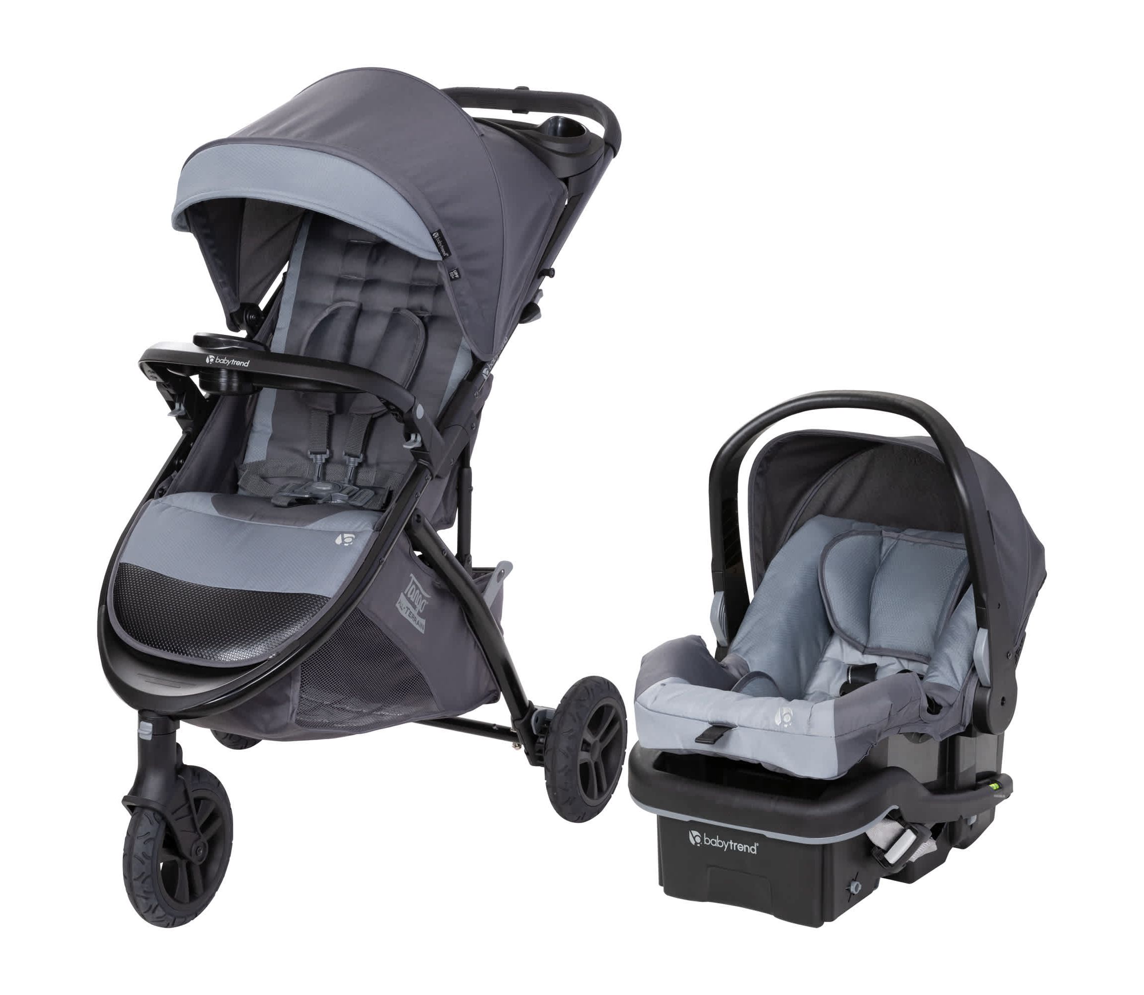 Tango 3 All-Terrain Stroller Travel System with EZ-Lift™ PLUS Infant Car Seat - Ultra Grey