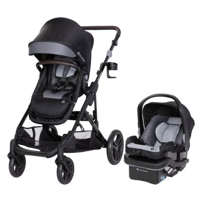 Baby Trend Kids Morph Single to Double Modular Travel System - Dash Black