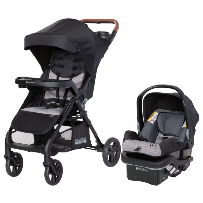 Kids Baby Trend Passport Cargo Travel System (with EZ-Liftâ¢ PLUS Infant Car Seat) - Black Bamboo