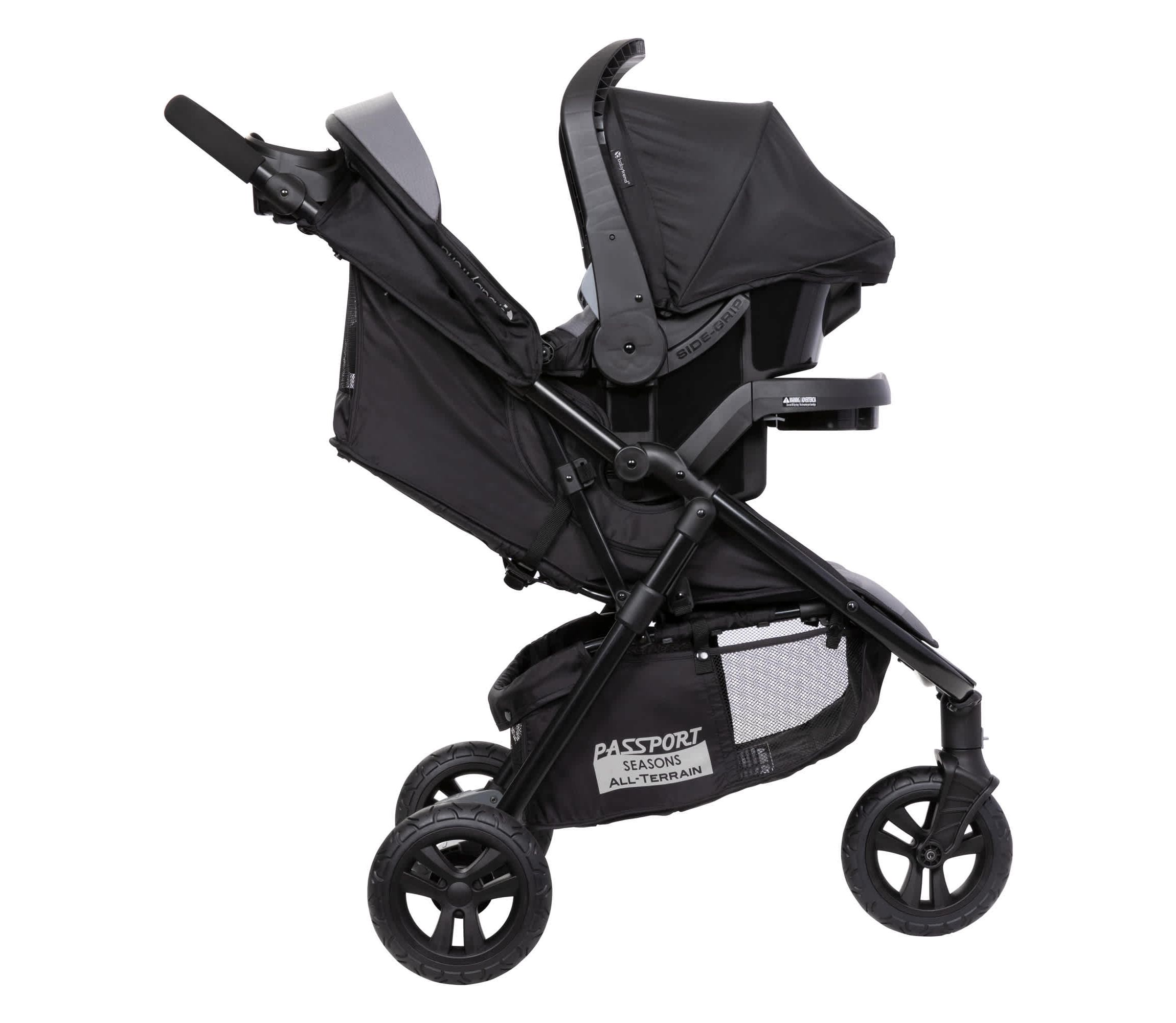 Baby Trend Passport Seasons All-Terrain Travel System with EZ-Lift PLUS Infant Car Seat - Dash Grey