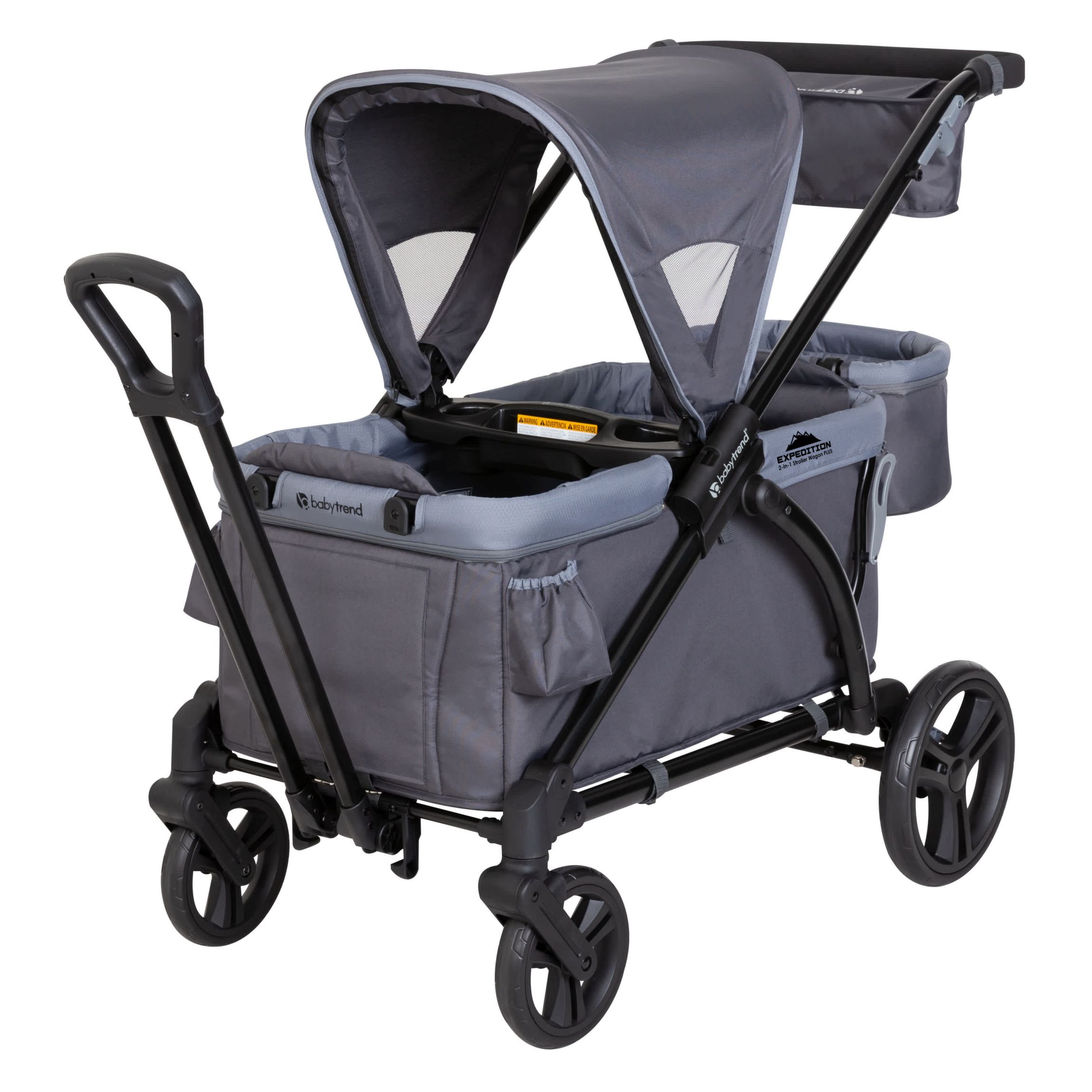 Baby Trend Expedition 2-in-1 Stroller Wagon PLUS - Ultra Gray