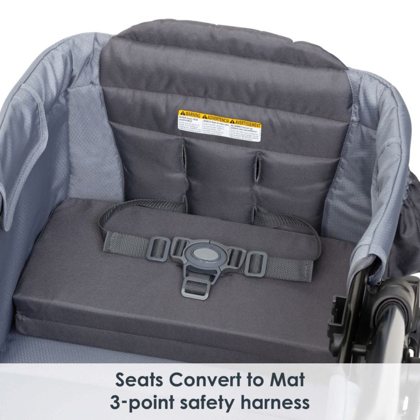 Baby Trend Expedition 2-in-1 Stroller Wagon PLUS - Ultra Gray